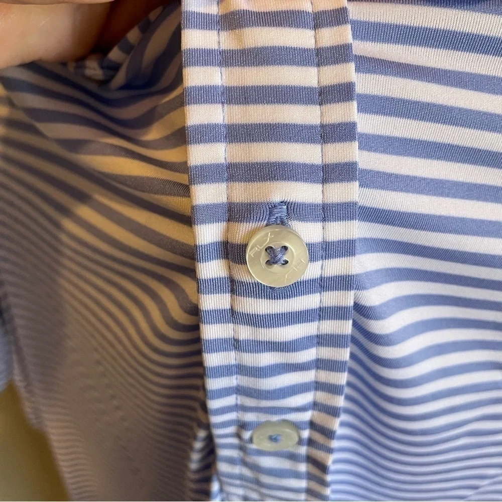 Polo Ralph Lauren X RLX Golf Polo Mens L Light Blue